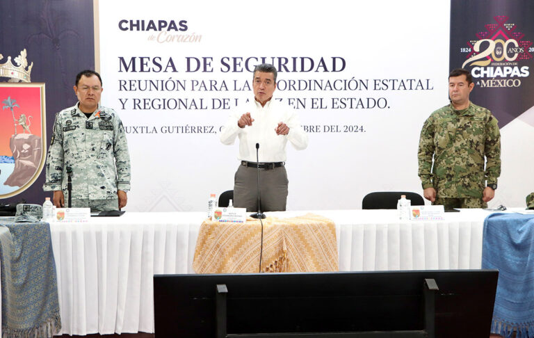 Destaca Rutilio Escandón marchas pacíficas por el Día Internacional de la Eliminación de la Violencia contra la Mujer