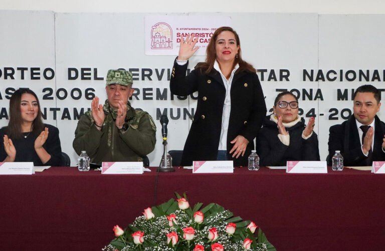 Asiste Fabiola Ricci al Sorteo del Servicio Militar Nacional de la clase 2006 y Remisos