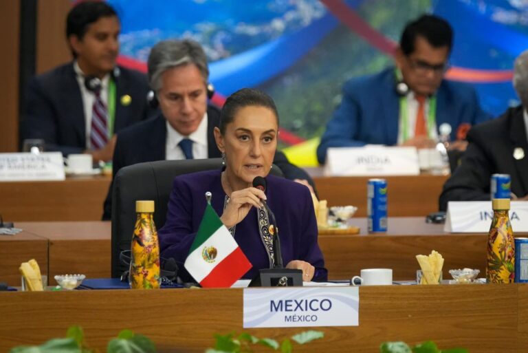 Claudia Sheinbaum propone reforma al consejo de seguridad de las Naciones Unidas