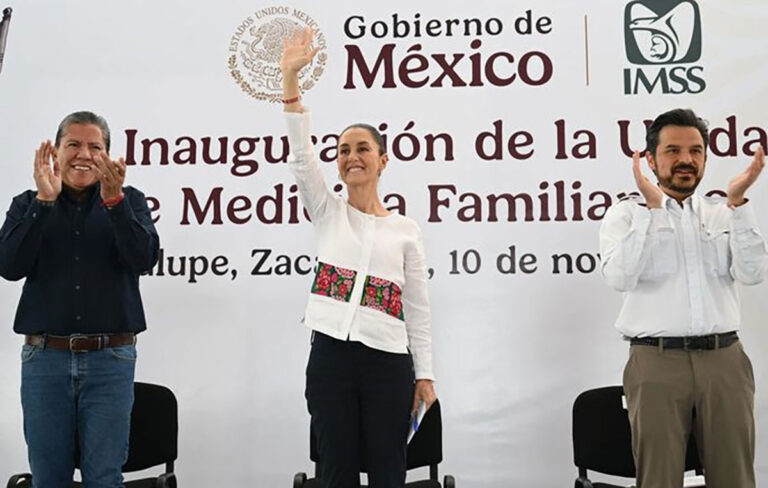 Claudia Sheinbaum anuncia construcción de hospital de tercer nivel del IMSS en Guadalupe, Zacatecas