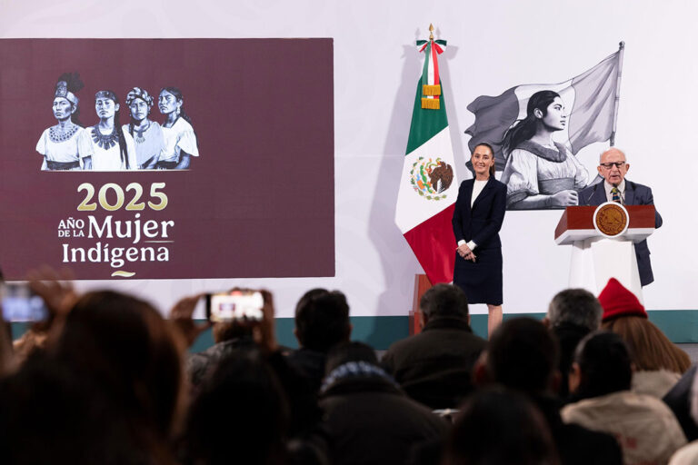 Anuncia gobierno de México que 2025 será el año de la mujer indígena