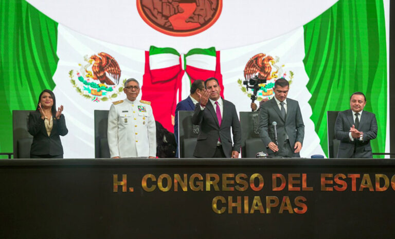 Toma protesta Eduardo Ramírez como Gobernador Constitucional del Estado de Chiapas
