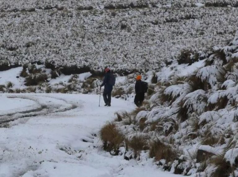 Hoy caerá nieve en Iztaccíhuatl, Malinche, Nevado de Toluca y más; así empieza el invierno 2024