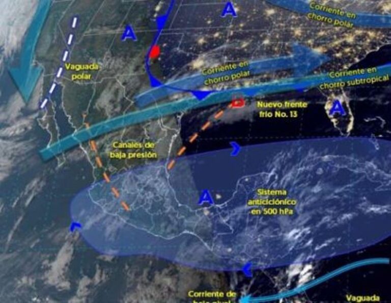 Clima en México este 6 de diciembre de 2024: Se esperan lluvias y heladas