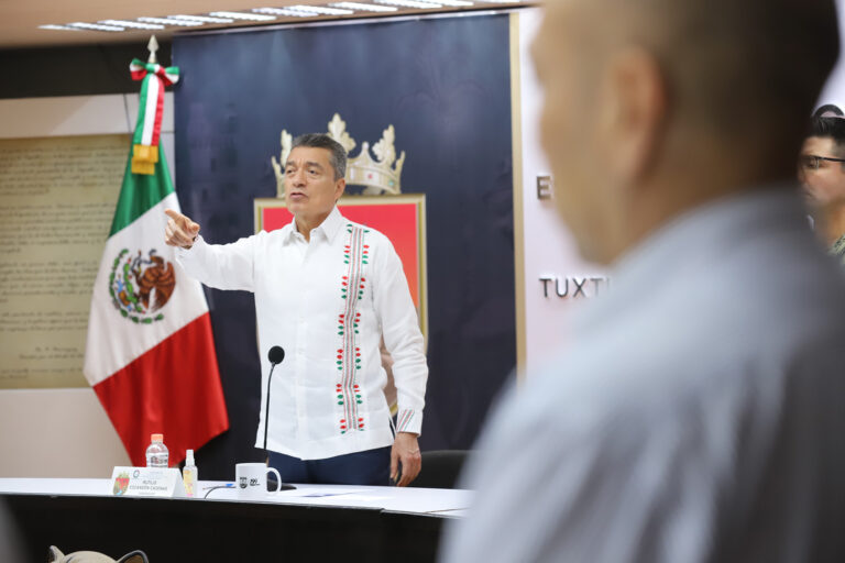 Destaca Rutilio Escandón contribución del PJE en las tareas de la Mesa de Seguridad