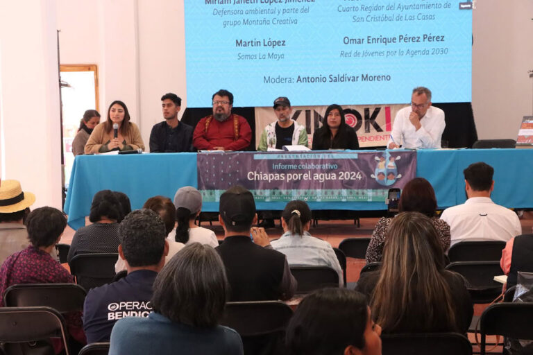 Presentan Informe colaborativo Chiapas por El Agua 2024