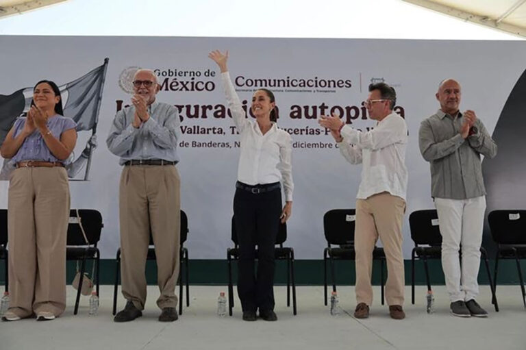 Claudia Sheinbaum inaugura autopista Jala-Puerto Vallarta