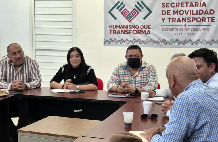 SMyT reafirma su compromiso con los concesionarios de Chiapas