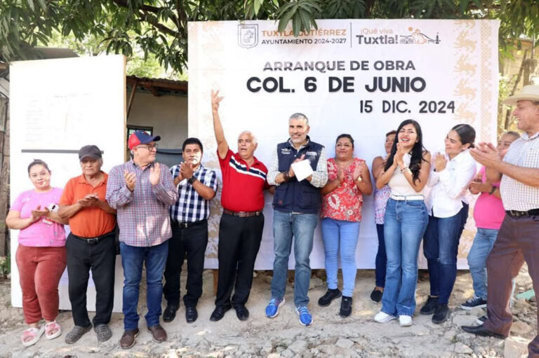 Arranca Ángel Torres una calle más en beneficio de las familias de la 6 de junio