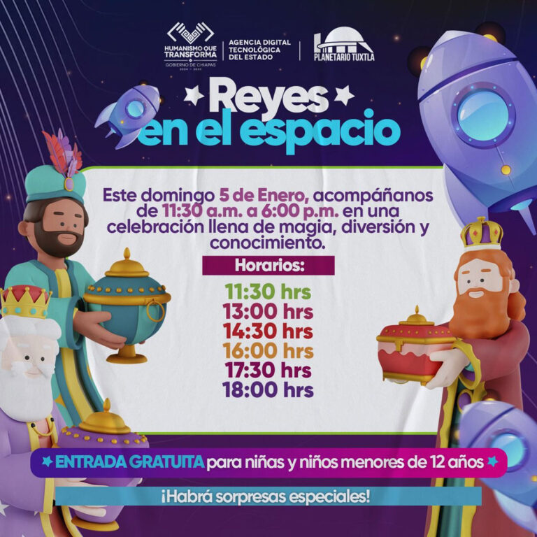 Celebremos el Día de Reyes en el Planetario