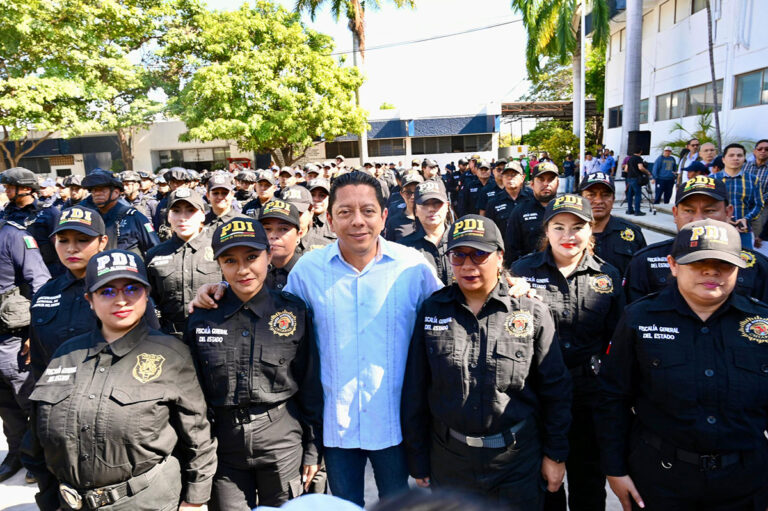 La justicia social del gobierno de la Nueva ERA, inicia por la justicia laboral para los policías: Jorge Llaven