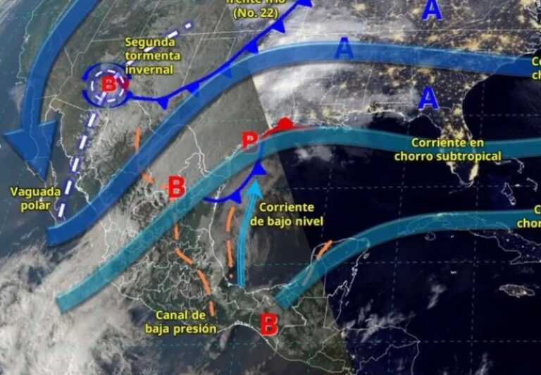 Clima México hoy 10 de enero de 2025: Se esperan nevadas y evento de «Norte»