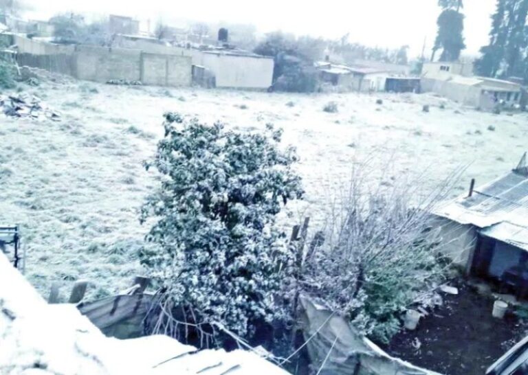 Nevadas sorprenden en Hidalgo y Veracruz; suman siete muertos por el frío