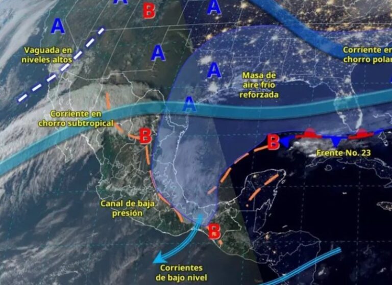 Clima México hoy 17 de enero de 2025: Llega nuevo frente frío con nevadas
