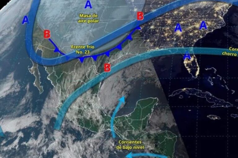 Clima México hoy 13 de enero de 2025: Llega el frente frío 23