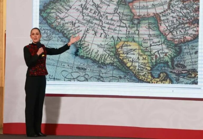 Sheinbaum responde a Trump sobre renombrar el Golfo de México
