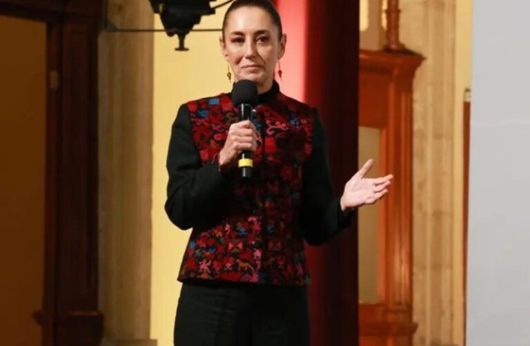 ‘En México no gobierna Calderón y García Luna’, le dice Sheinbaum a Trump