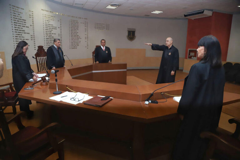 Nombran a nuevo presidente del Pleno de Distrito del Poder Judicial del Estado