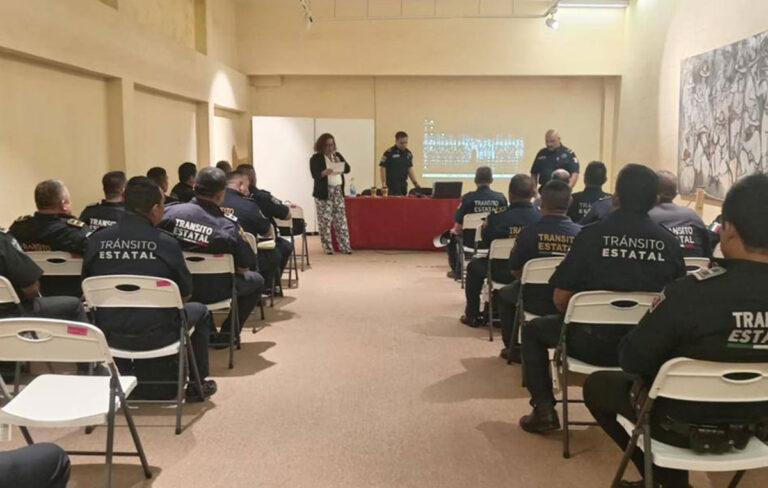 SSP capacita a elementos de Tránsito