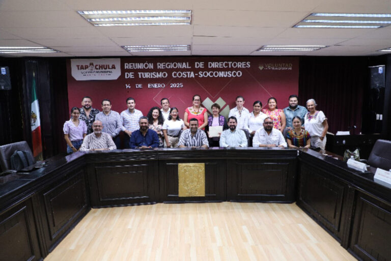 Ayuntamiento de Tapachula refrenda su compromiso de trabajo por el desarrollo turístico regional