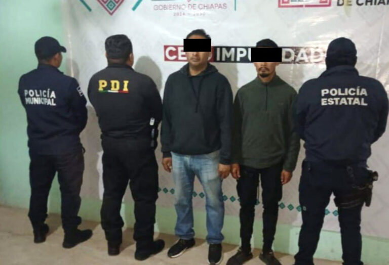 Detienen a 2 presuntos responsables de corrupción de menores en SCLC