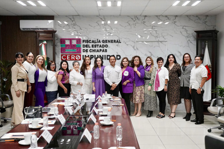 Chiapas tiene una Fiscalía de puertas abiertas para las mujeres: Jorge Llaven