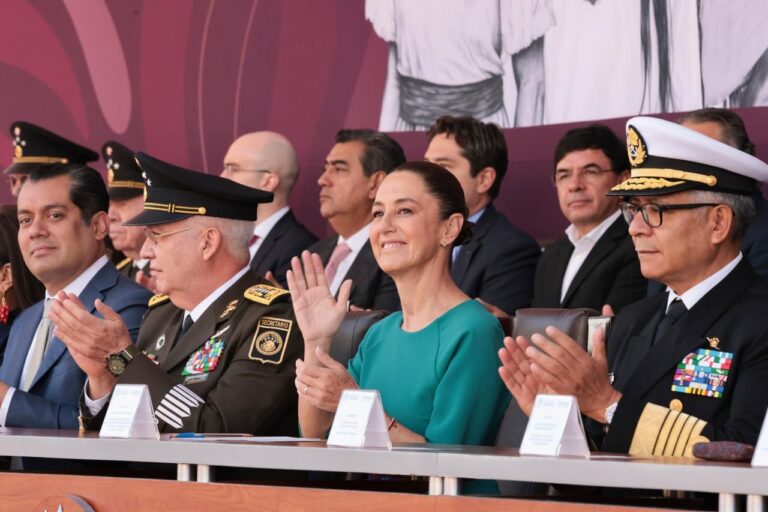 Encabeza presidenta conmemoración del 112 aniversario de la marcha de la lealtad