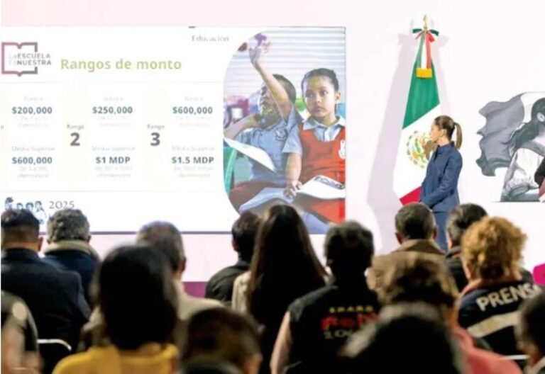 Anuncian recursos para 74 mil escuelas; se apoyará a 8.2 millones de alumnos