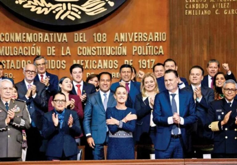 Invertirán 22 mil mdd para expandir a la CFE; Sheinbaum conmemora 108 años de la Constitución
