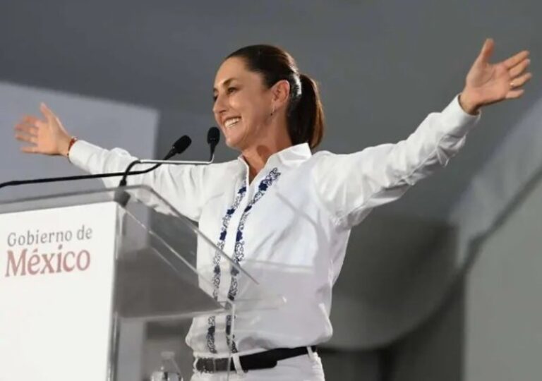 Asegura Claudia Sheinbaum que se siente muy fortalecida para hacer frente a EU