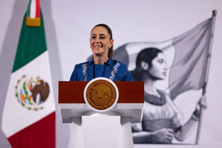 Claudia Sheinbaum: no tengo miedo, tengo un pueblo que me respalda