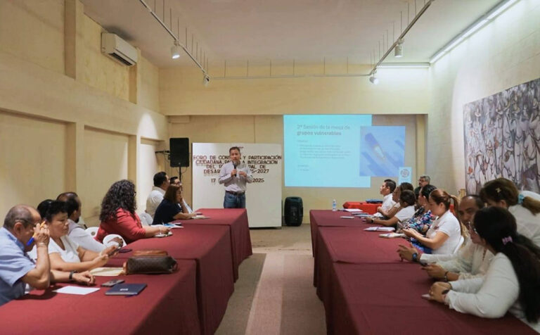 Realizan 2ª Sesión del Foro de Consulta y Participación Ciudadana para la integración del Plan Municipal 2025