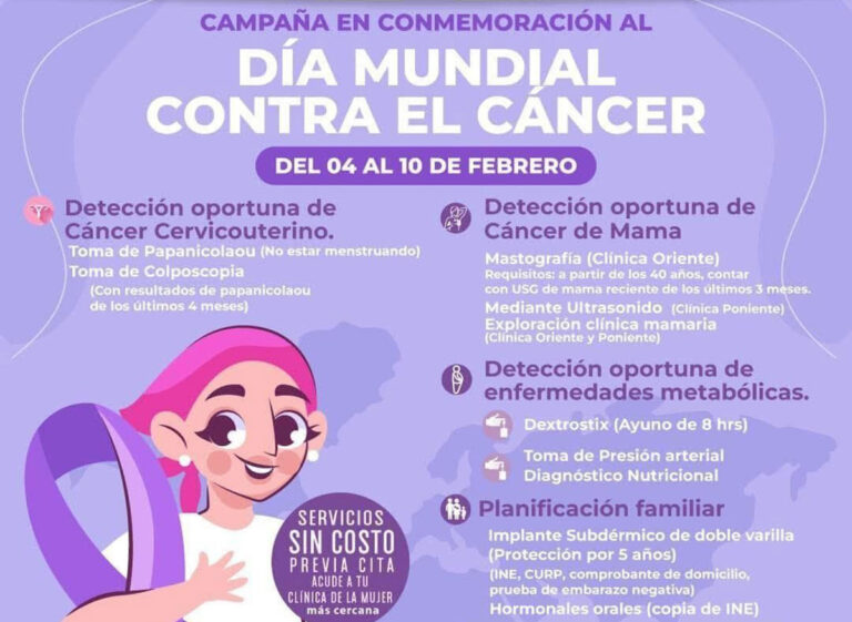 Ayuntamiento de Tuxtla fortalece la prevención del cáncer con atención gratuita