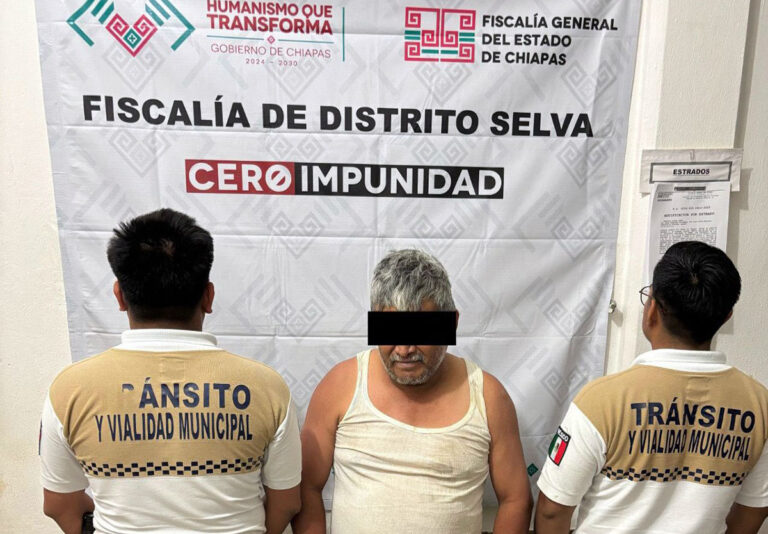 FGE detiene a presunto responsable por ataques a las vías de comunicación