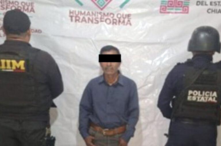 Sujeto vinculado a proceso por desaparición cometida por particulares en Huitiupán