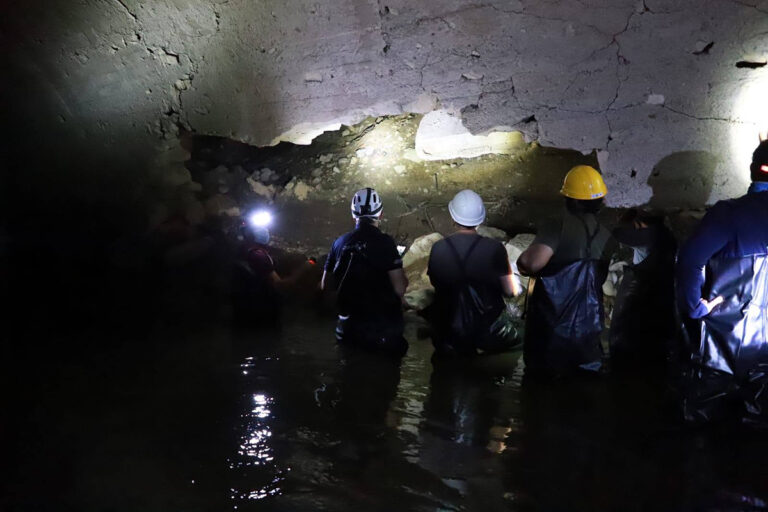 En riesgo la población por daños en el embovedado San Roque en Tuxtla