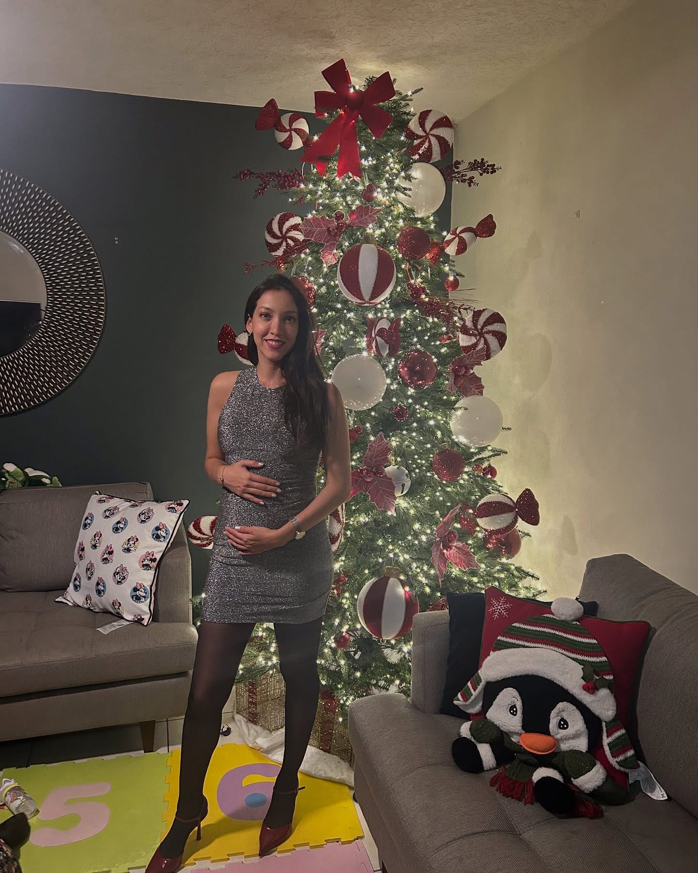 Xenia Ramírez este año dará a luz