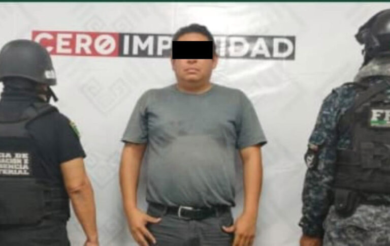FGE y SSP aprehenden a presunto responsable de homicidio calificado en grado de tentativa en Tuxtla