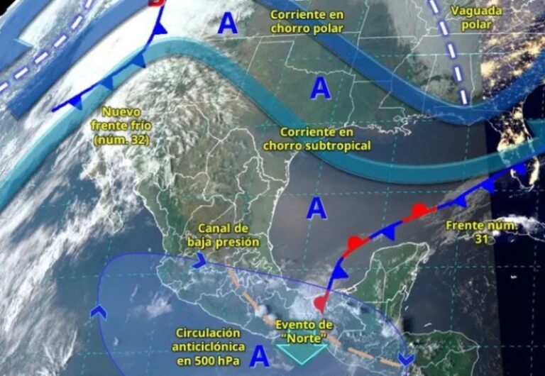 Clima en México este 6 de marzo de 2025: Llega el frente frío 32