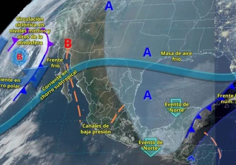 Clima en México este 11 de marzo de 2025: Llega un nuevo frente frío