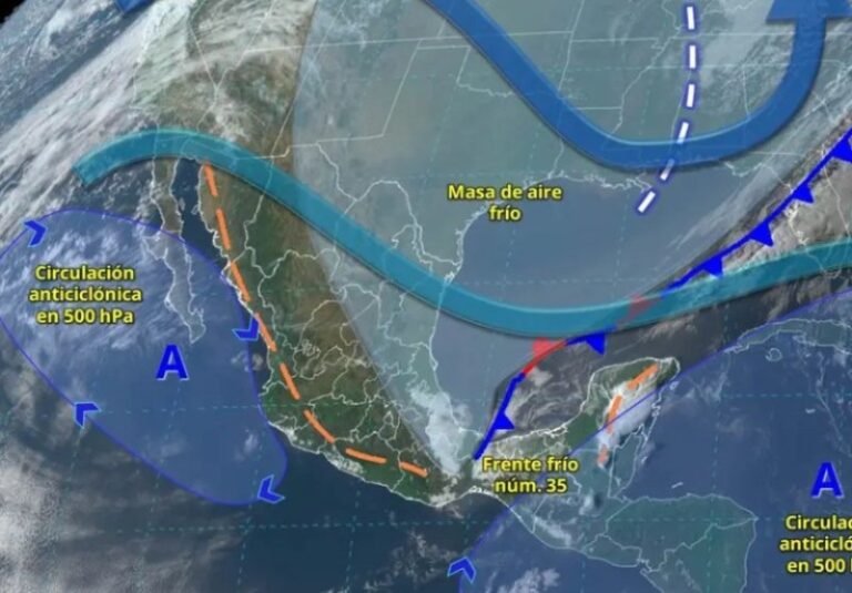 Clima en México este 17 de marzo de 2025: Llega un nuevo frente frío