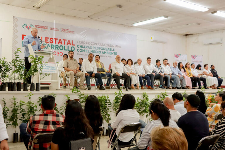 Se impulsa la construcción de un futuro sostenible para Chiapas