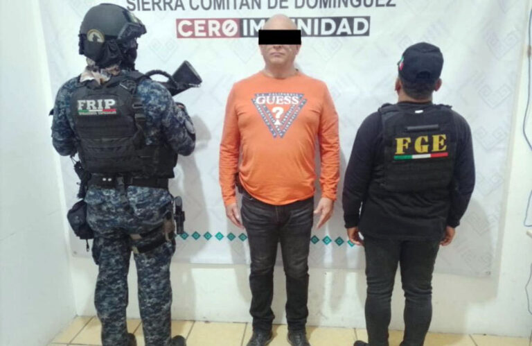FGE y SSP detienen a presunto responsable del delito de trata de personas en Comitán