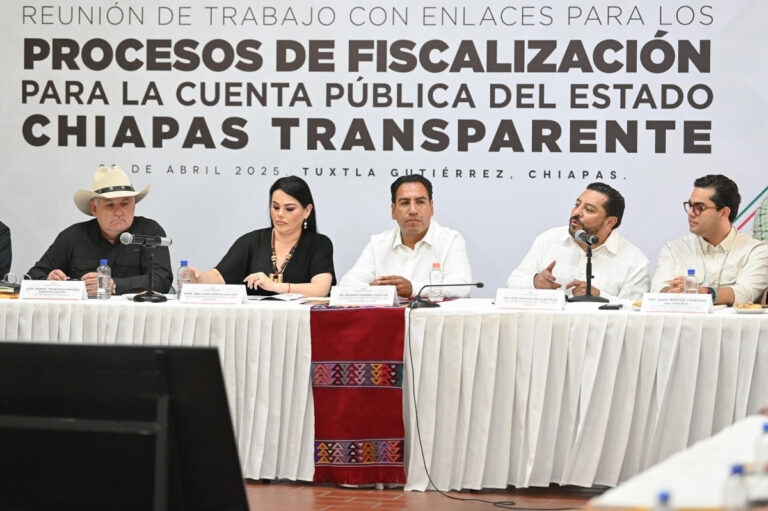 Eduardo Ramírez encabeza reunión con enlaces para procesos de fiscalización de la cuenta pública