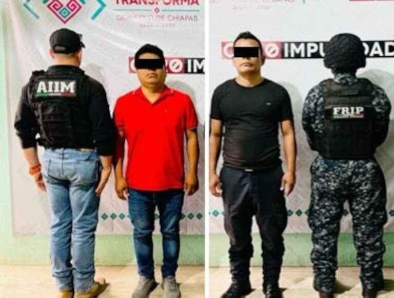 FGE y SSP aprehenden a presuntos responsables de robo con violencia agravado