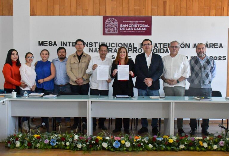 Reconoce CONANP Trabajo del Ayuntamiento de San Cristóbal en la Protección de Áreas Naturales Protegidas