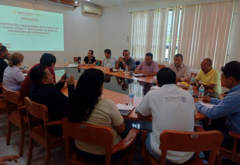 Realizan 2ª Mesa de Trabajo del Consejo Municipal de Cuencas de Tapachula
