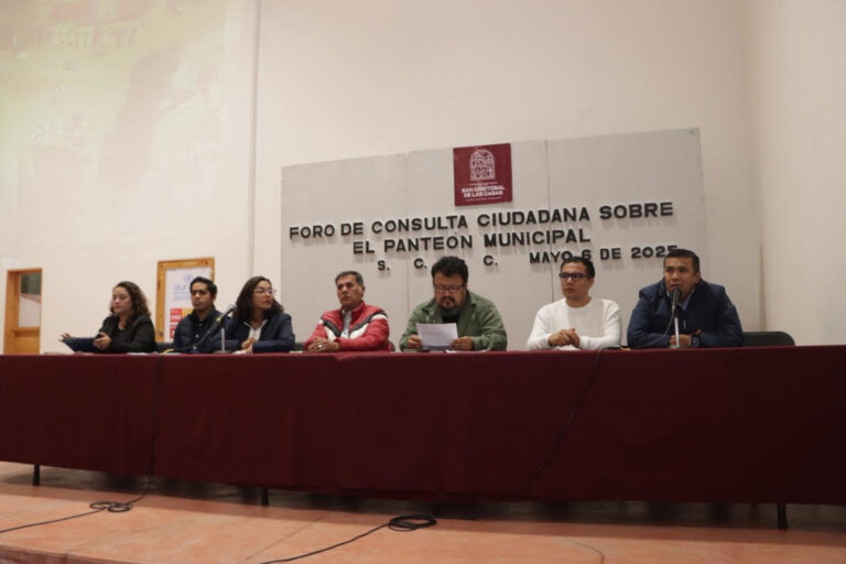 Se realiza foro de consulta ciudadana para la creación de un nuevo panteón municipal