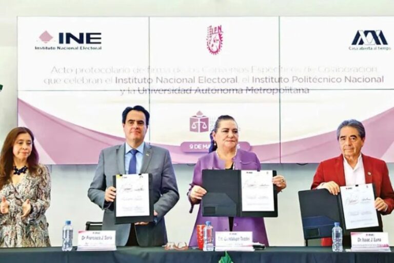 Elección judicial: Acuerdan INE y UAM producir tinta indeleble