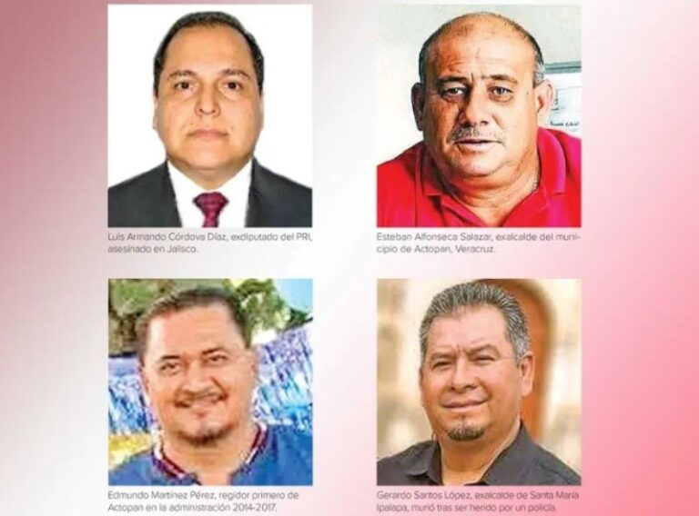 Violencia política no cede; matan a 4; investigan atentados